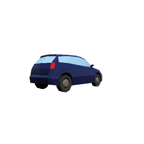 PaperCarsSUV4NightBlueDark Variant